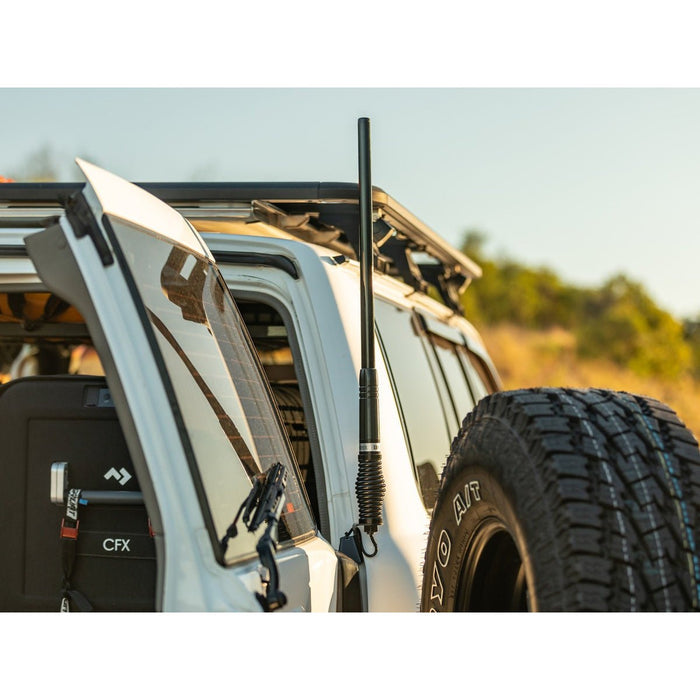 Rear Hinge Antenna Mount to suit Nissan Patrol Y61 GU - AMD Touring