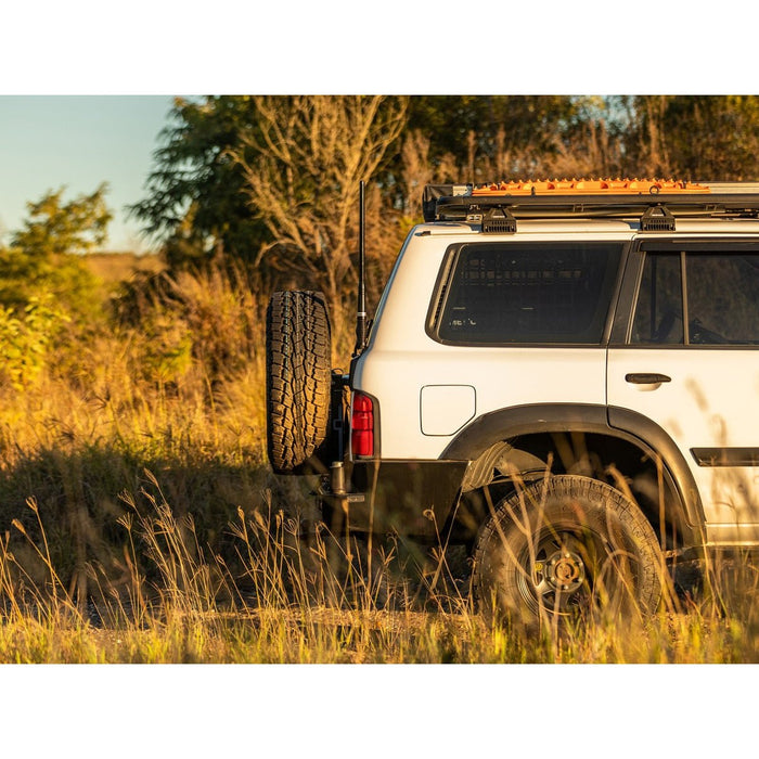 Rear Hinge Antenna Mount to suit Nissan Patrol Y61 GU - AMD Touring