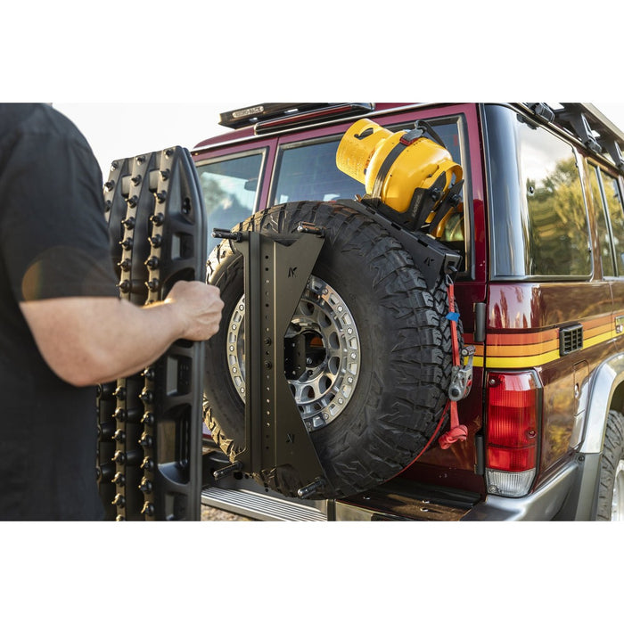 Rear Spare Wheel Maxtrax Mount - AMD Touring