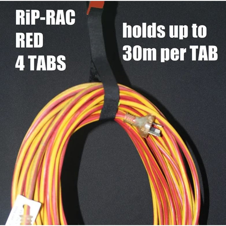 Rip Rack Yellow 6 Tabs - Hold up to 6 Leads / Cables — AMD Touring