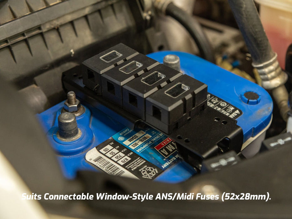 Slimline Battery Bracket to suit Toyota Prado 150, 120 & FJ Cruiser - AMD Touring
