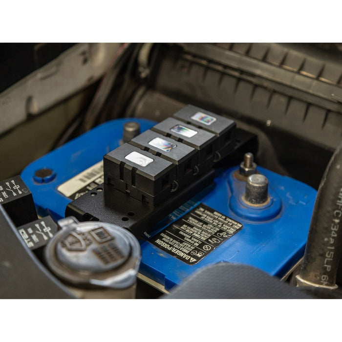 Slimline Battery Bracket to suit Toyota Prado 150, 120 & FJ Cruiser - AMD Touring