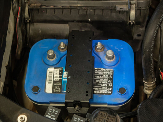 Slimline Battery Bracket to suit Toyota Prado 150, 120 & FJ Cruiser - AMD Touring