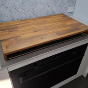 Stove Top Cover 600mm x 400mm with Cut Out Handles & 70mm Risers (Legs) - AMD Touring
