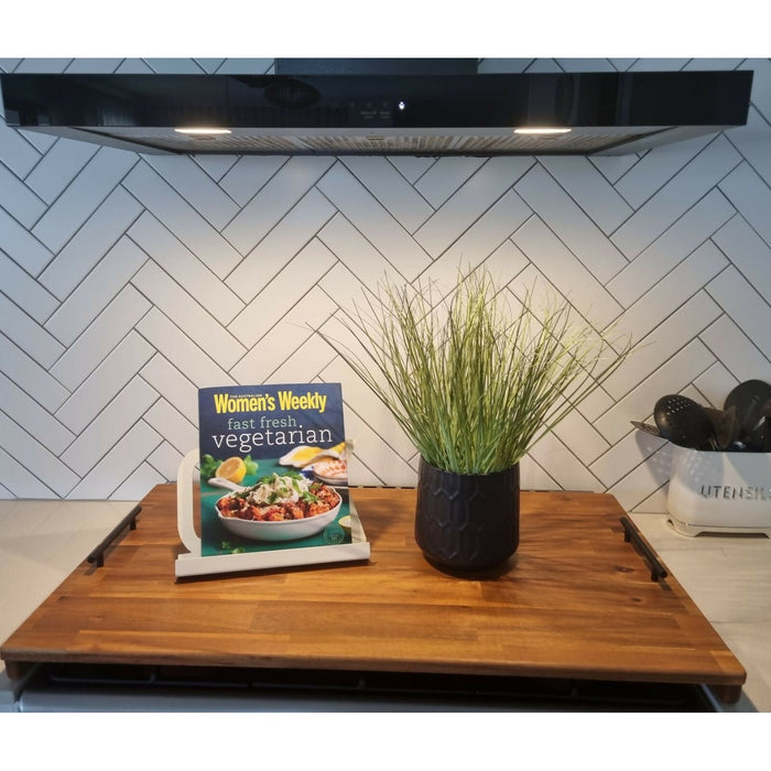 Stove Top Cover 600mm x 400mm with Handles & 70mm Risers (Legs)