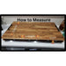 Stove Top Cover 600mm x 400mm with Handles & 70mm Risers (Legs) - AMD Touring