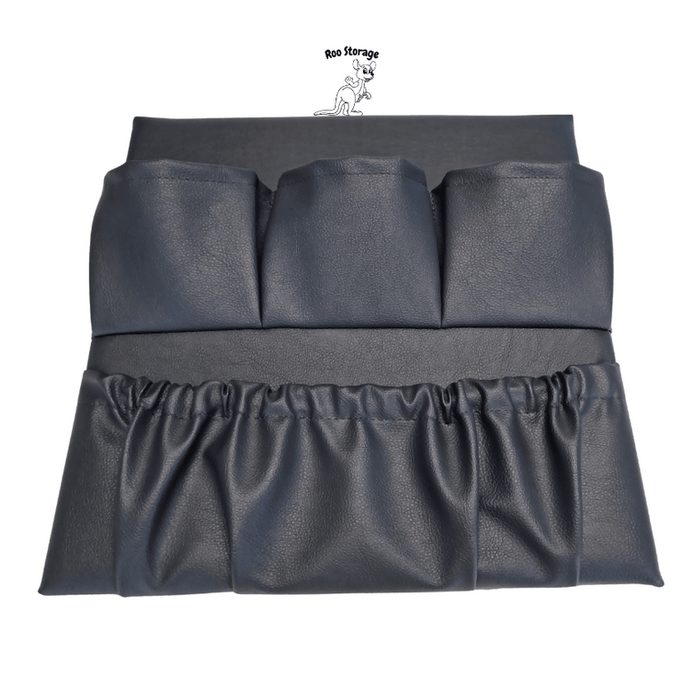 Synthetic Leather Caravan storage pocket, short multi. 400 x 400mm - AMD Touring