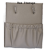 Synthetic Leather caravan storage pocket with hooks - AMD Touring