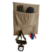 Synthetic Leather caravan storage pocket with hooks - AMD Touring