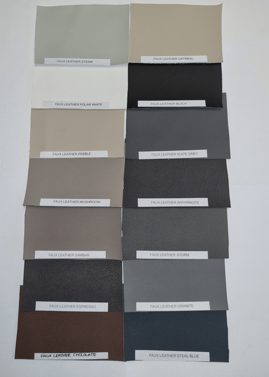 Synthetic Leather Deep pocket 450mm x 500mm - Caravan storage pocket - AMD Touring
