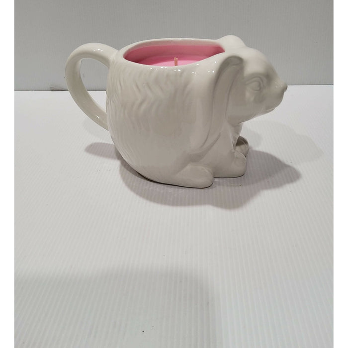 Teacup Candle - Candle in a Mug - Large Soy Candle - Easter - Hot Cross Buns - AMD Touring