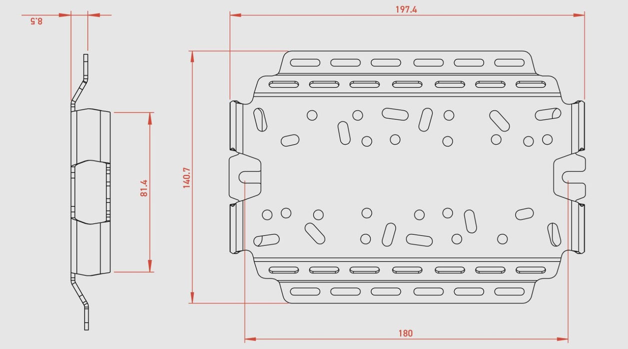 Universal Fuse Bracket - AMD Touring