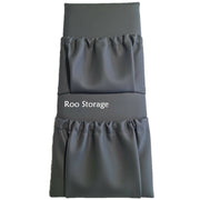 Caravan wall storage pocket Vinyl Dark grey Roo Storage