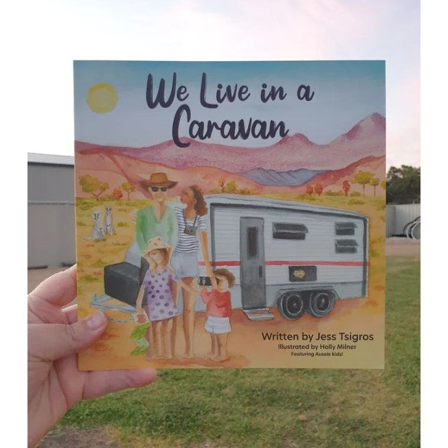We Live In A Caravan | Children's Book - AMD Touring