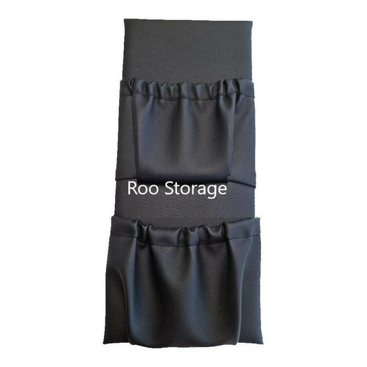 Caravan storage pocket mini double 200 x 450mm Premium faux Leather