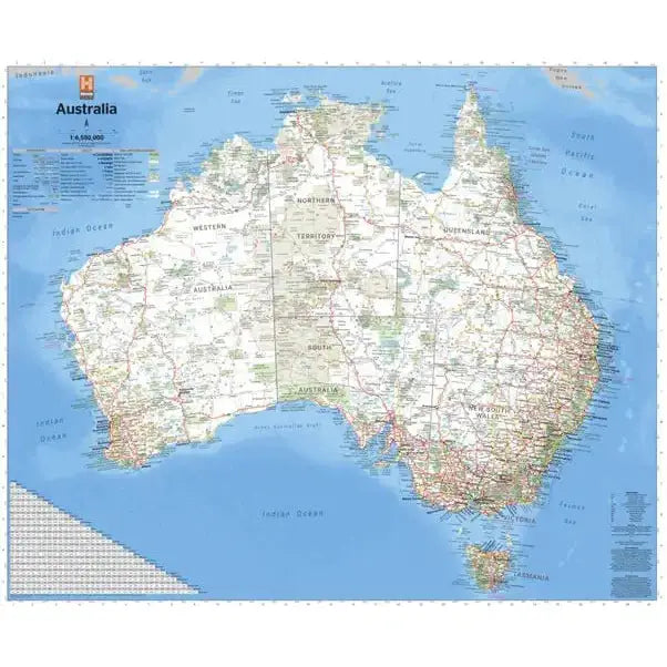 Australia | Handy Map - Hema Maps - AMD Touring