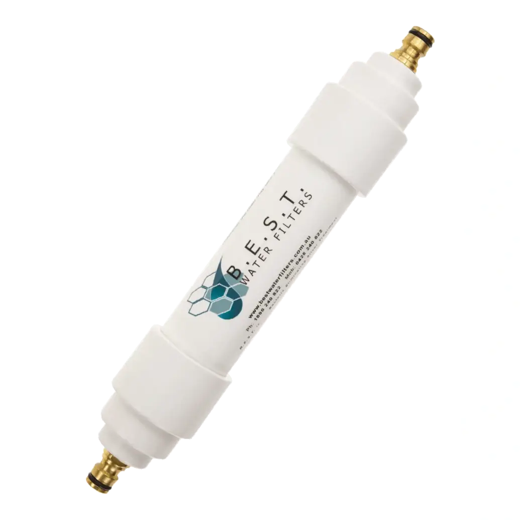 B.E.S.T water filter (Brass hose fittings) - AMD Touring