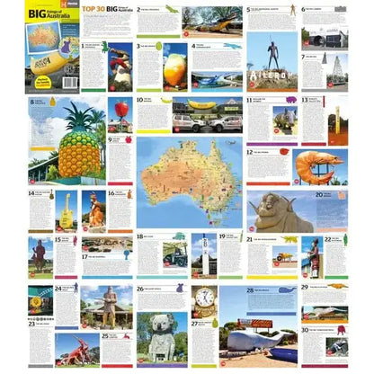 Big Things of Australia Map - Hema Maps - AMD Touring