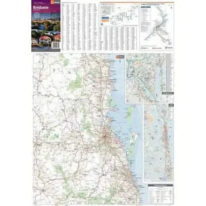 Brisbane And Region | City Map - Hema Maps - AMD Touring