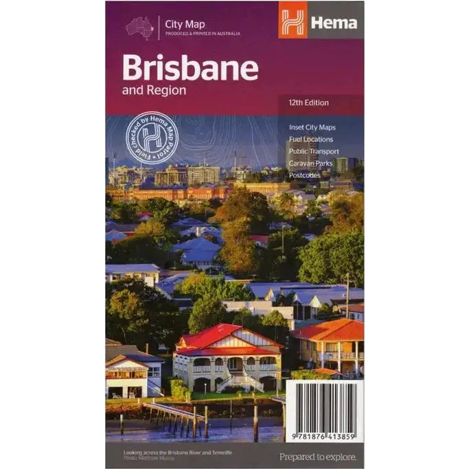 Brisbane And Region | City Map - Hema Maps - AMD Touring