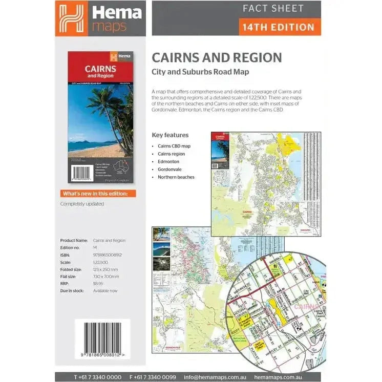 Cairns And Region | Regional Map - AMD Touring - AMD Touring