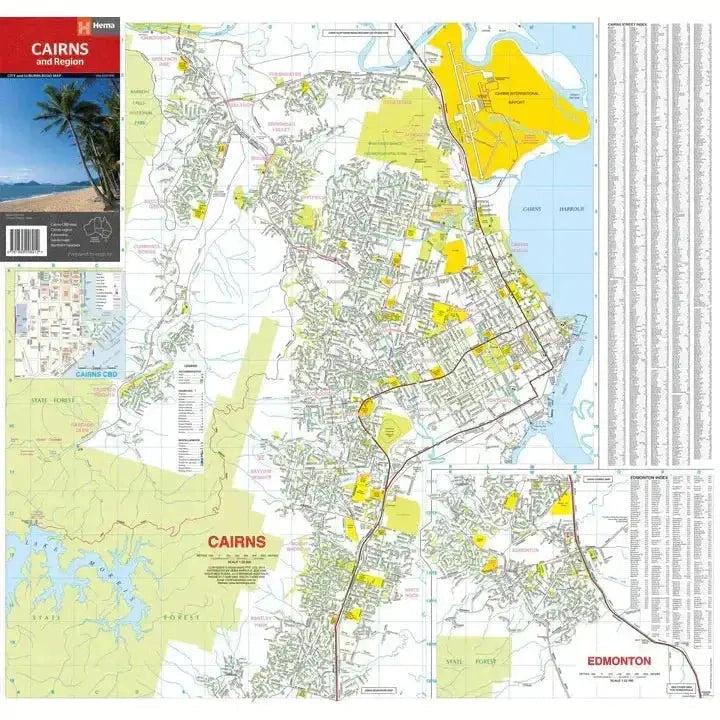 Cairns And Region | Regional Map - AMD Touring - AMD Touring