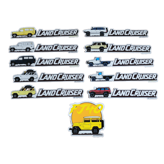 Custom 4wd, Car and Truck stickers - AMD Touring
