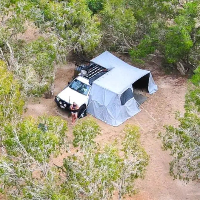 Destination 4wd Awning corner walls - AMD Touring