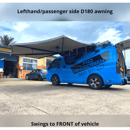 Destination 4wd D180 Free standing awning with extendable arms - AMD Touring