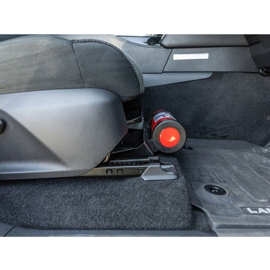 Fire Extinguisher Seat Mount to suit Toyota LandCruiser LC300 - AMD Touring