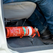Fire Extinguisher Seat Mount to suit Toyota LandCruiser LC76 & 79 Dual Cab - AMD Touring