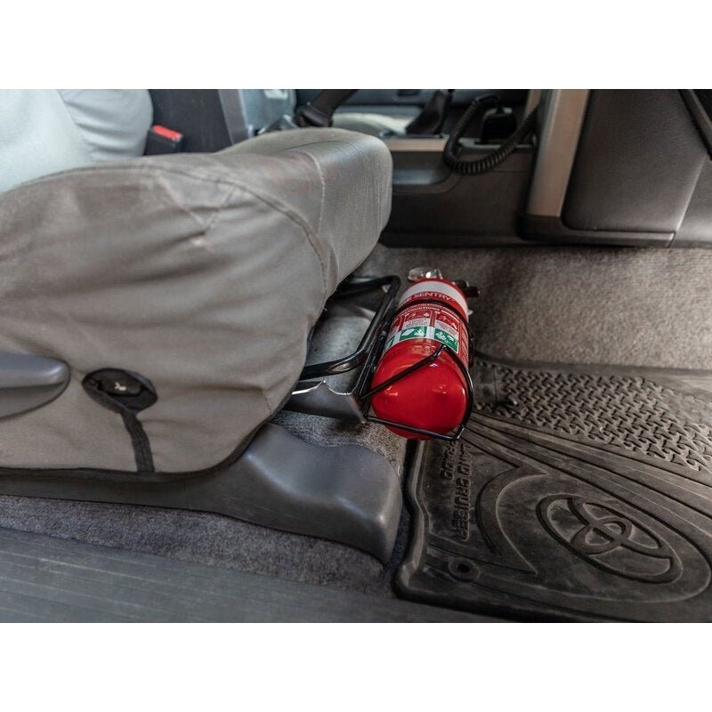 Fire Extinguisher Seat Mount to suit Toyota Prado 150 - AMD Touring
