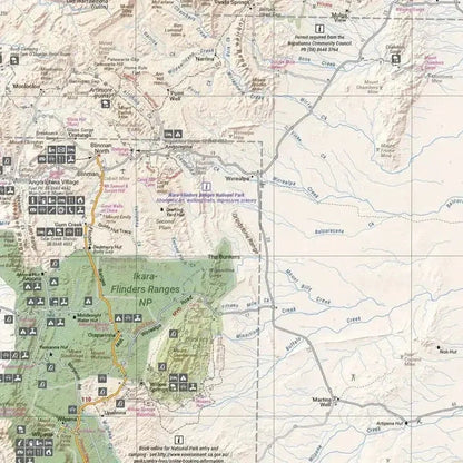 Flinders Ranges Hema Maps - AMD Touring