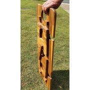 Foldable Wine Picnic Table with Lazy Susan - AMD Touring