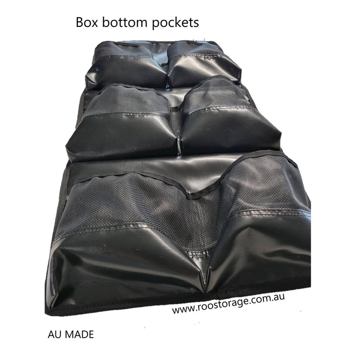 Hanging mesh and PVC storage pocket - AMD Touring