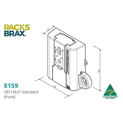 HD Hitch standard -RacksBrax - AMD Touring