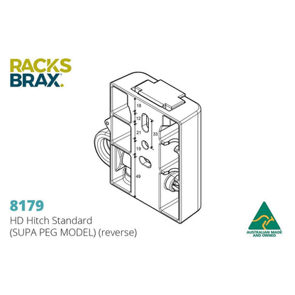 HD Hitch standard -RacksBrax - AMD Touring