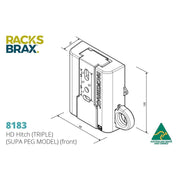 HD Triple + Supa peg -RacksBrax - AMD Touring