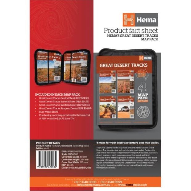 Hema Maps Great Desert Tracks - AMD Touring