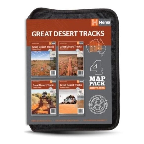 Hema Maps Great Desert Tracks - AMD Touring