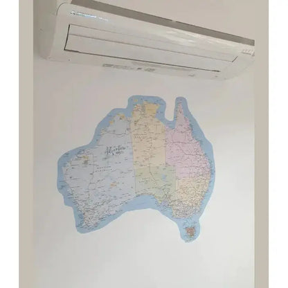 Map of Australia Sticker - EXTRA LARGE UV Outdoors OR Fabric - AMD Touring