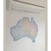 Map of Australia Sticker - EXTRA LARGE UV Outdoors OR Fabric - AMD Touring