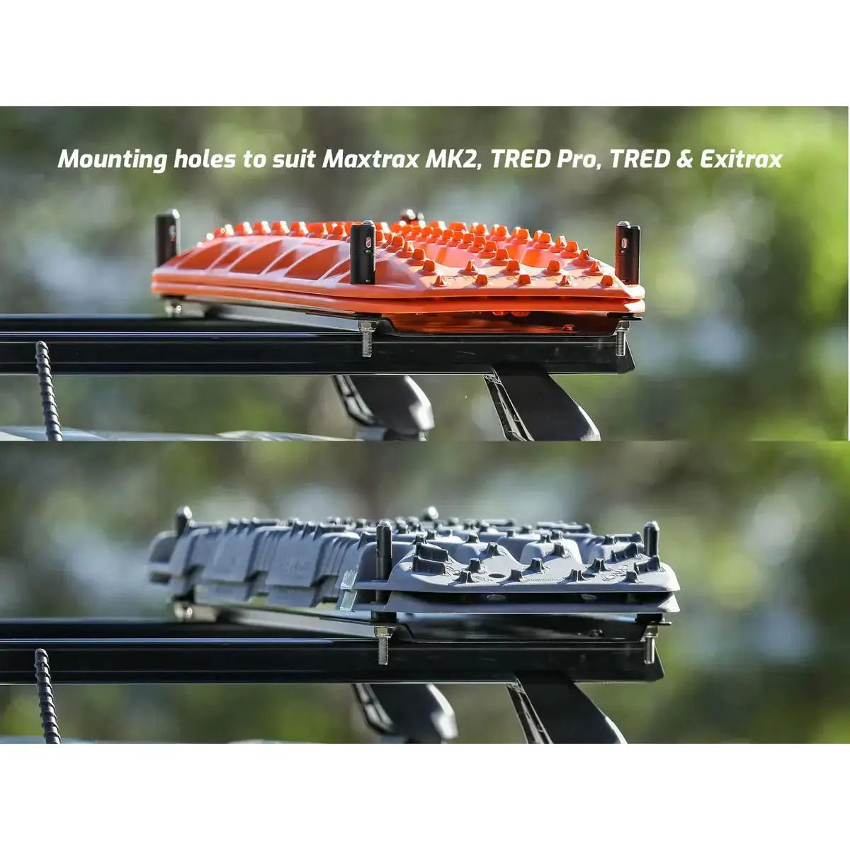 Maxtrax & TRED Mounting Board to suit Cross Bars - AMD Touring