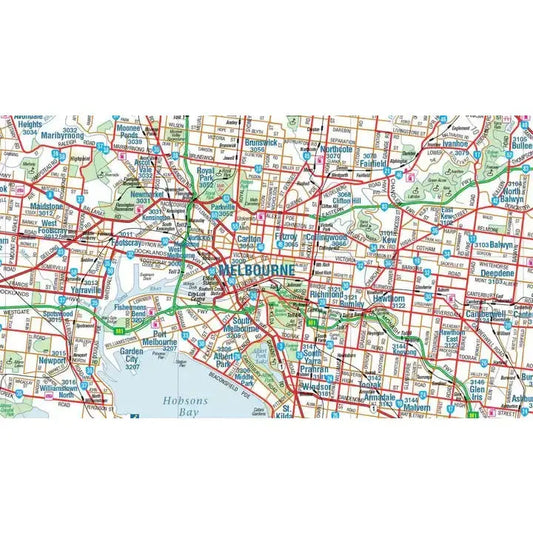 Melbourne And Region | City Map - Hema Maps - AMD Touring