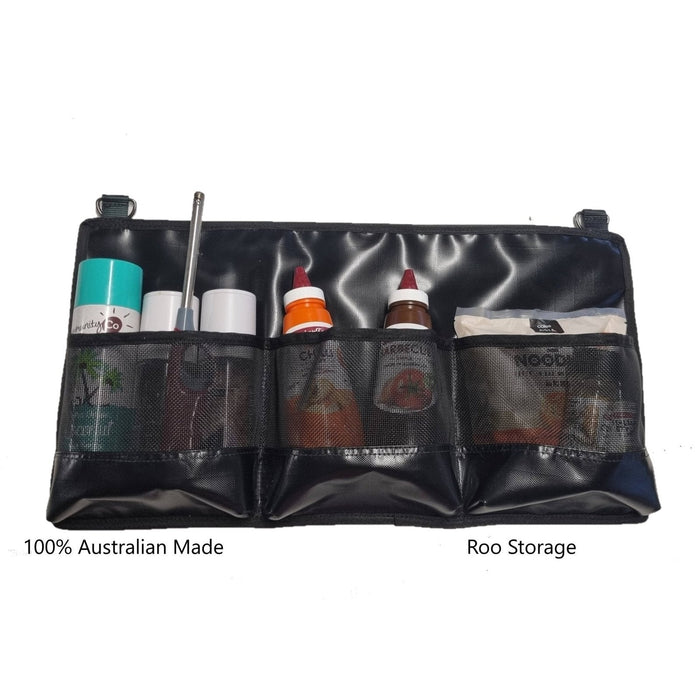 Mesh and PVC 3 pocket Camping and UTE Storage - AMD Touring