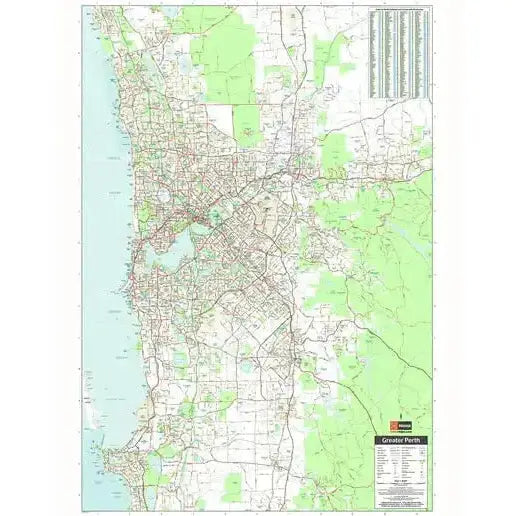 Perth And Region | City Map - Hema Maps - AMD Touring