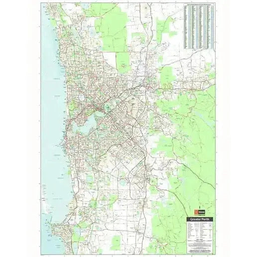 Perth Psp Map Perth And Region | City Map - Hema Maps — AMD Touring