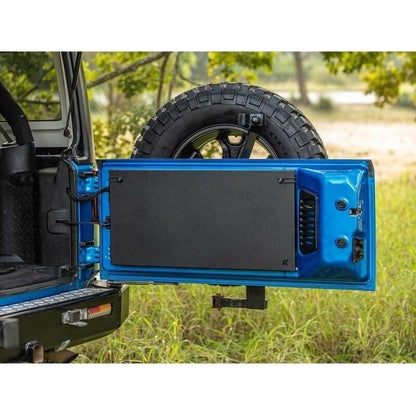 Rear Door Drop Down Table to suit Jeep Wrangler JK - AMD Touring