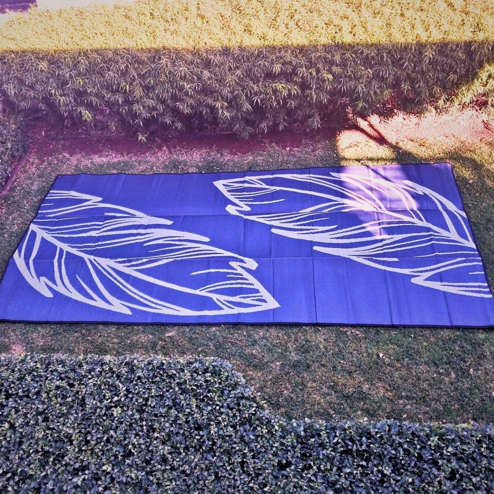 Recycled Mat 2.4m x 4.8m (16ft) Two Tone Grey