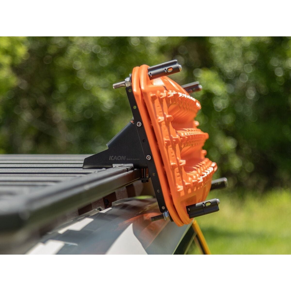 Side Angled Fixed Maxtrax Mount to suit ARB BASE Rack - AMD Touring